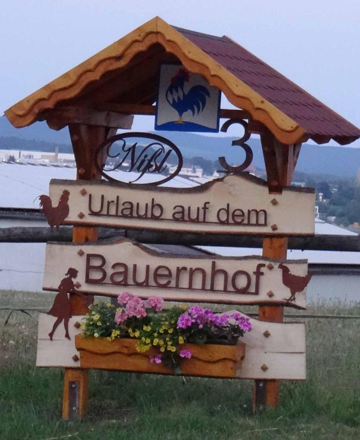 Вилла Bauernhof Nissl Нойнбург-форм-Вальд Экстерьер фото